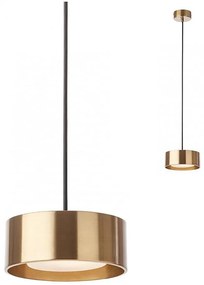 Redo 01-3100 - Lampadario LED a sospensione con filo PUNKT LED/6W/230V diametro 15 cm ottone