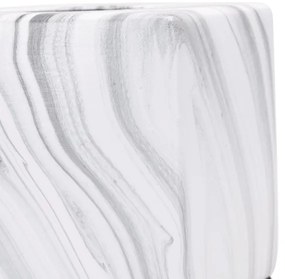 Aigostar - Lampada da tavolo 1xE27/60W/230V bianco/grigio