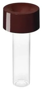 Fleur Portable Lampada da Tavolo Burgundy - Foscarini