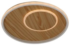 Plafoniera LED dimmerabile LED/65W/230V 3000-6500K marrone + telecomando