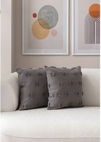 Federe decorative in set 2 pz 43x43 cm Tuffet – Mioli Decor