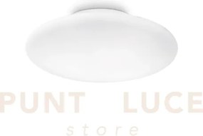 Smarties plafoniera in vetro bianco 3 luci attacco e27 60cm