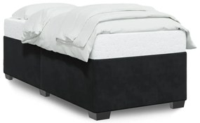 Giroletto Nero 80x200 Cm İn Velluto /
