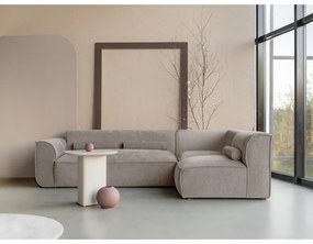 Divano angolare componibile beige (con penisola a destra) Flex Felix – Miuform