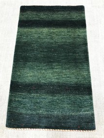Loribaft Tappeto 80x150 Verde (Iran) Annodato A Mano