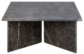 Tavolino in marmo nero 90x90 cm Vega - Actona