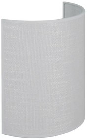 Brilagi - Applique SEMI 1xE27/15W/230V diametro 20 cm grigio chiaro