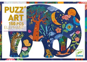 Puzz'Art - elefante - 150 pezzi