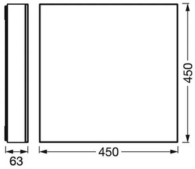 Ledvance -Plafoniera LED dimmerabile SMART+ FRAMELESS LED/24,5W/230V Wi-Fi