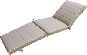 KING - cuscino sdraio con doppia cucitura idrorepellente
