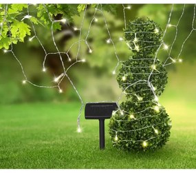Globo 33700-120 - Catena LED solare 20 m 120xLED/2,4V IP44
