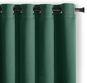 Tenda parzialmente oscurante verde scuro 140x270 cm Kierra – Restilo