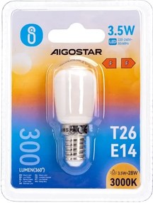 Lampadina LED per frigorifero T26 E14/3,5W/230V 3000K - Aigostar