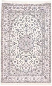 Nain Tappeto 210x320 Beige (Iran) Annodato A Mano