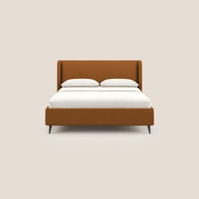 Nadine letto contenitore di design e comfort Italiano in tessuto impermeabile T19