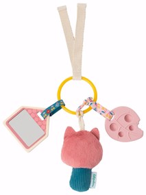 Lilliputiens - Anello Safari con attività e specchio - Jeanne la gattina