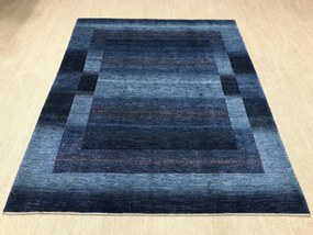 Loribaft Tappeto 210 x 250 Blu (Iran) Annodato A Mano