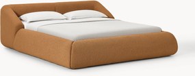Letto imbottito in bouclé Sofia