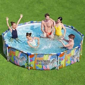 Piscina Con Telaio Steel Pro 305x66 Cm /