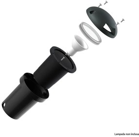 Faretto Calpestabile GU10 Bidirezionale - Doppio pressacavo