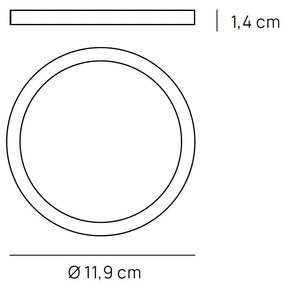 BLAIR Pannello led tondo bianco potenze e dimensioni varie (sostituisce VRD 33)
