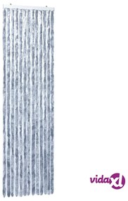 vidaXL Zanzariera Argento 90x200 cm Ciniglia