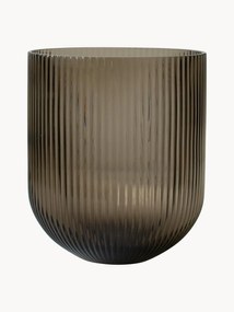 Vaso in vetro Simple Stripe, alt. 22 cm