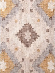 Passatoia color crema in iuta tessuta a mano 80x200 cm Roya Imani – Elle Decoration