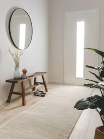 benuta Nest Passatoia Tacoma Beige 80x300 cm - Tappeto design moderno soggiorno