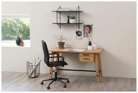 Sedia da ufficio nera su ruote Wislow Winslow - Actona