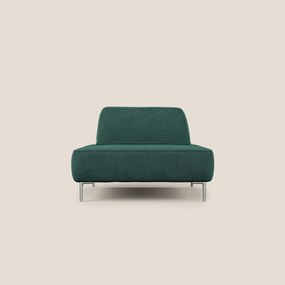 Newton poltrona modulare con schienali movibili T07 verde