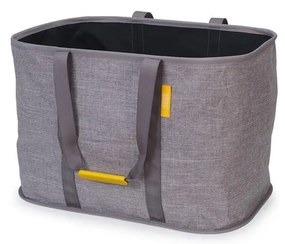 Cesto portabiancheria in tessuto grigio pieghevole 55 l Hold-All Max - Joseph Joseph