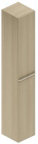 Colonna per mobile bagno Linea 1 anta P 30 x L 30 x H 180 cm rovere natura truciolare