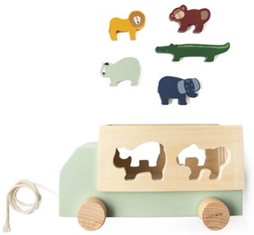 Trixie Camioncino in legno con animali