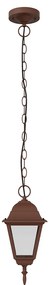 Lanterna Vintage a Sospensione E27 IP54 Corten - Serie Alfieri