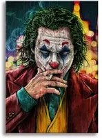 Joker - Quadro Canvas Contemporaneo su telaio in legno Misura: 50x70 cm