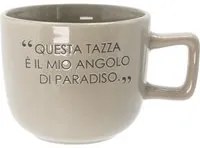 Tazza jumbo 500 ml scritta Quotes tortora