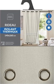 Tenda termoisolante beige in velluto a coste 140x260 cm Madison – douceur d'intérieur