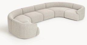 Divano XL componibile in bouclé Sofia