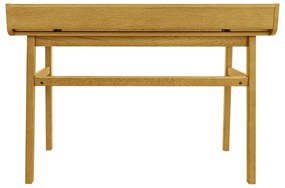 Scrivania in stile segreteria con effetto rovere 44x115 cm Carteret – Woodman