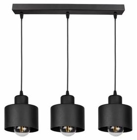 Lampadario a sospensione con filo BODO 3xE27/60W/230V