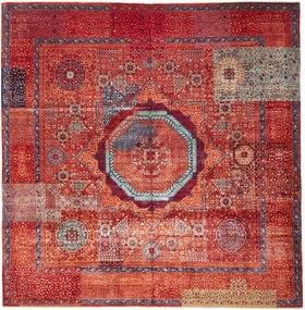 Mamluk Tappeto orientale 300 x 300 (Pakistan) Annodato A Mano