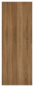 Pannello per porta d'ingresso Bambù rivestito noce L 95 x H 215 cm, Sp 0.6 mm