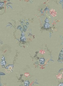 Eijffinger Tapete Chinese Porcelain - Light Green