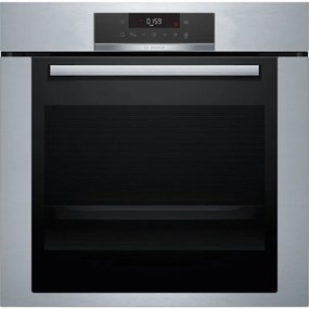 Bosch Serie 4 HBA372BS0 Forno da incasso 60 x 60 cm Acciaio Classe A. Dimensione del forno: Media, Tipo di forno: Forno elettrico, Capacità interna