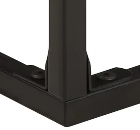 Tavolo consolle 120x30x75 cm in legno massello di recupero