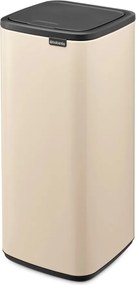 Cestino per la spazzatura beige in acciaio touch 30 l Bo Touch – Brabantia