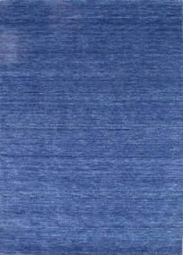 Gabbeh Tappeto 140x200 Blu (Indian) Realizzato A Mano