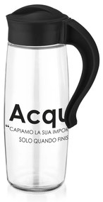 Brocca in vetro 1,6 L con scritta