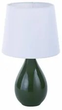 Lampada da tavolo Versa Roxanne Verde Ceramica (20 x 35 x 20 cm)